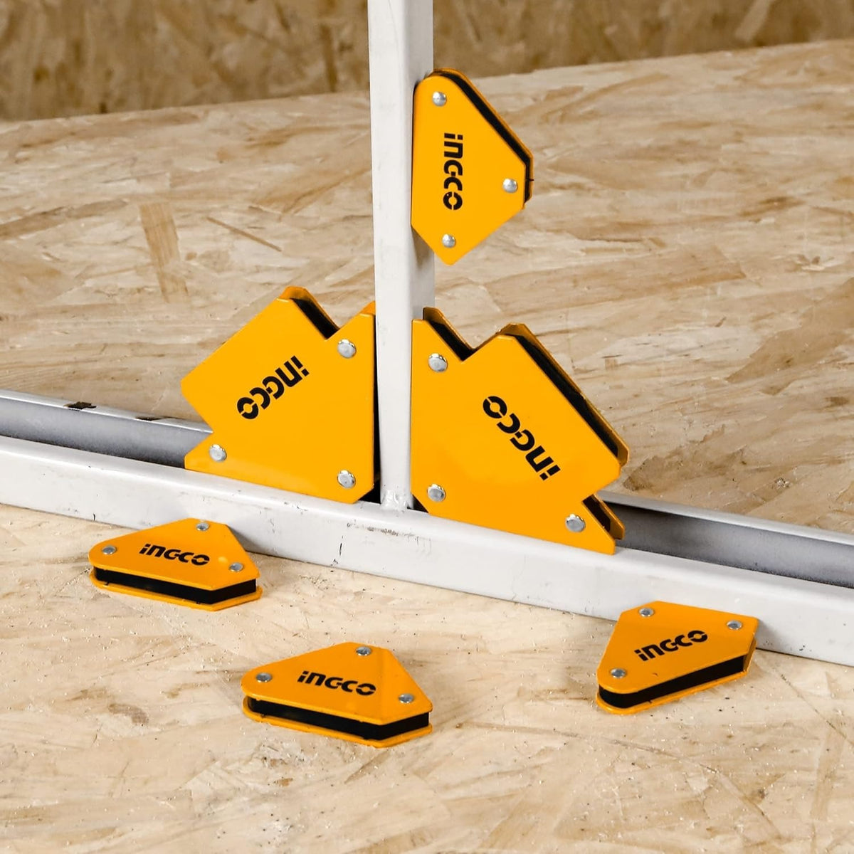 INGCO 6PCS MAGNETIC WELDING HOLDER SET AMWH6001