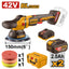INGCO 42V BL 6" POLISHER 2X2.0AH +STORAGE BOX APLI42152