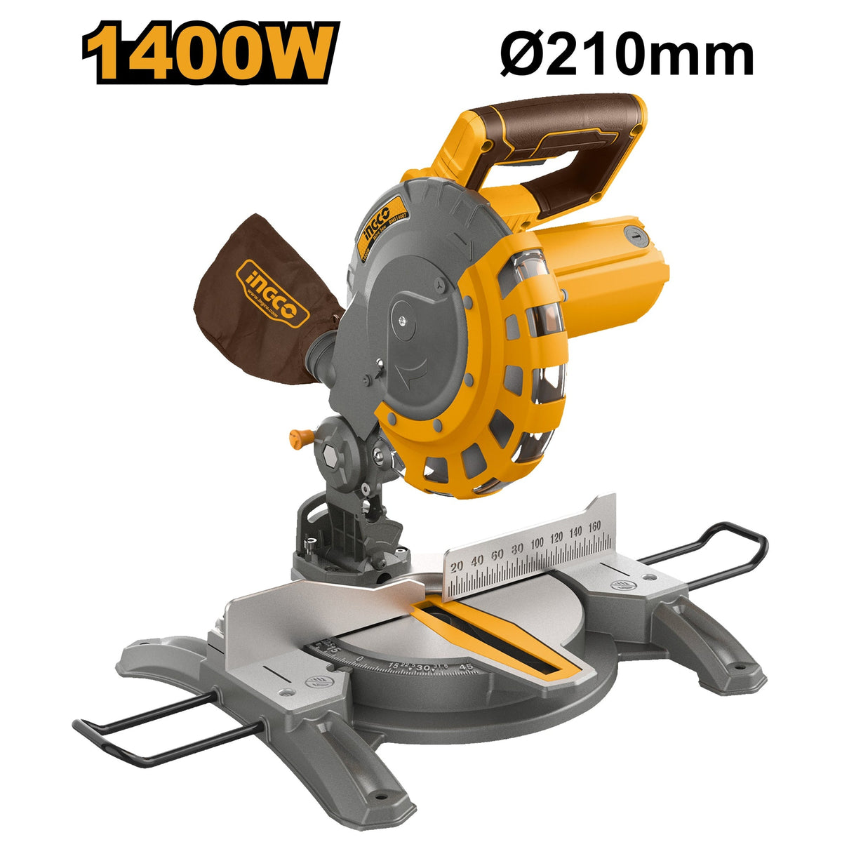 INGCO PORTABLE MITRE SAW 210MM 8-1/4" 1400W BMS14007 Main image