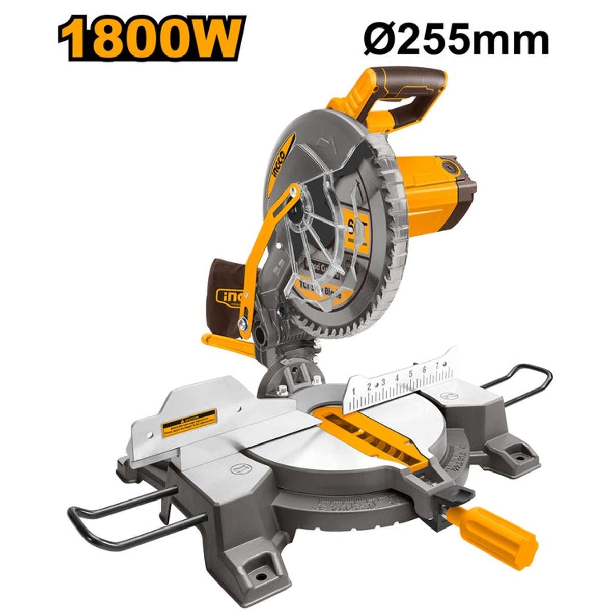 INGCO MITRE SAW 10" 255MM 1800W 5300RPM BMS18007 Main image