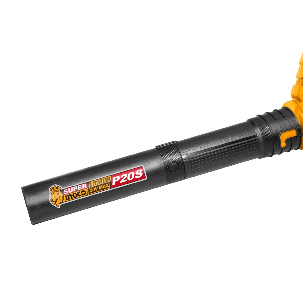 INGCO 20V LI-ION LEAF BLOWER 15,000RPM 8.5M3/MIN CABLI20323 (BARE UNIT)