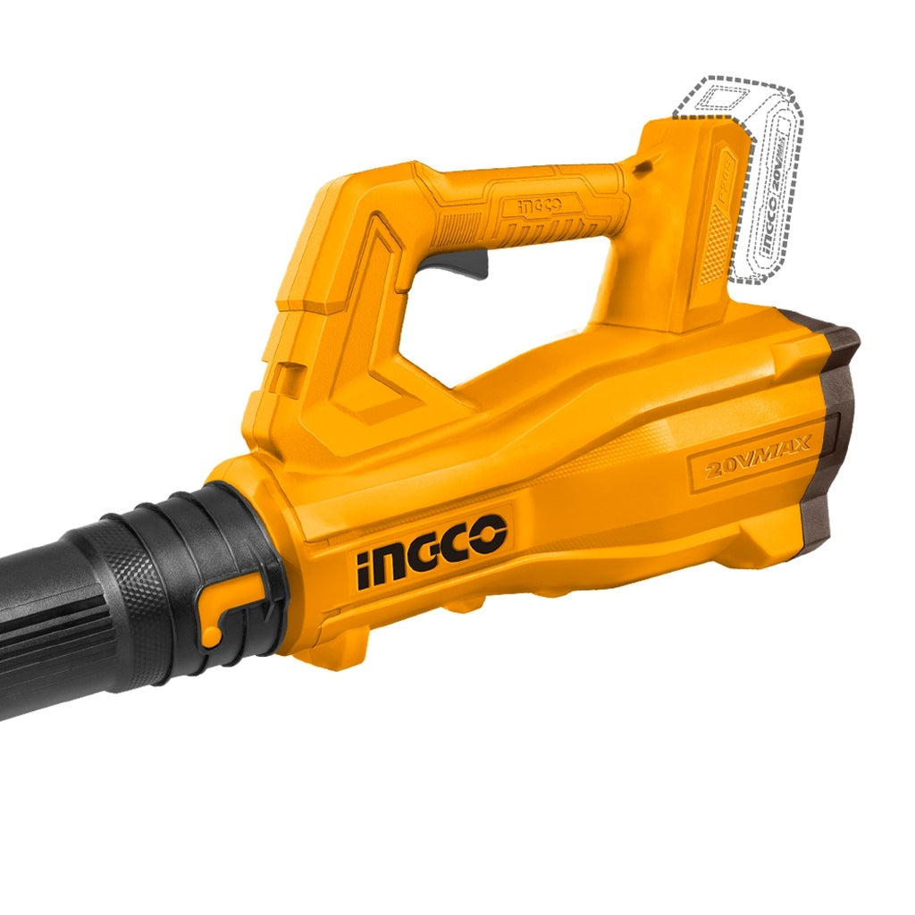 INGCO 20V LI-ION LEAF BLOWER 15,000RPM 8.5M3/MIN CABLI20323 (BARE UNIT)