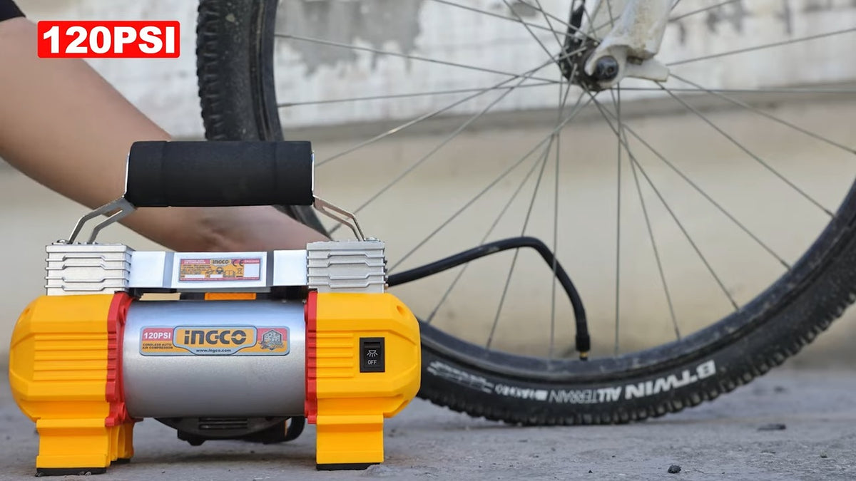 INGCO 20V CORDLESS AUTO AIR COMPRESSOR 120PSI CACLI2026 (BARE UNIT)