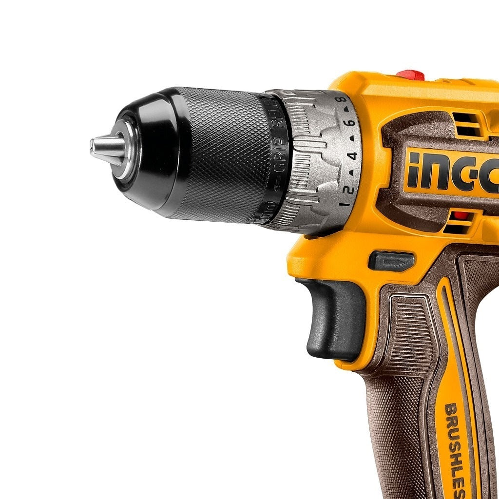 INGCO 20V COMPACT BRUSHLESS DRILL 60NM CDLI206021 (BARE UNIT)