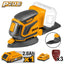 INGCO 20V 1X2.0AH LI-ION TRIANGLE PALM SANDER CHARGER CDSLI20511