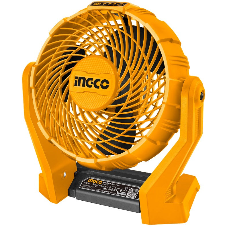 INGCO 20V LI-ION 7" 3 SPEED HEAD ROTATING FAN CFALI2007 (BARE UNIT) Main image