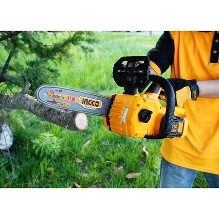 INGCO 20V BRUSHLESS CHAIN SAW 12" 300MM CGSLI20128 (BARE UNIT)