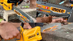 INGCO 20V BRUSHLESS CHAIN SAW 8" 1X2.0AH + CHARGER CGSLI20851
