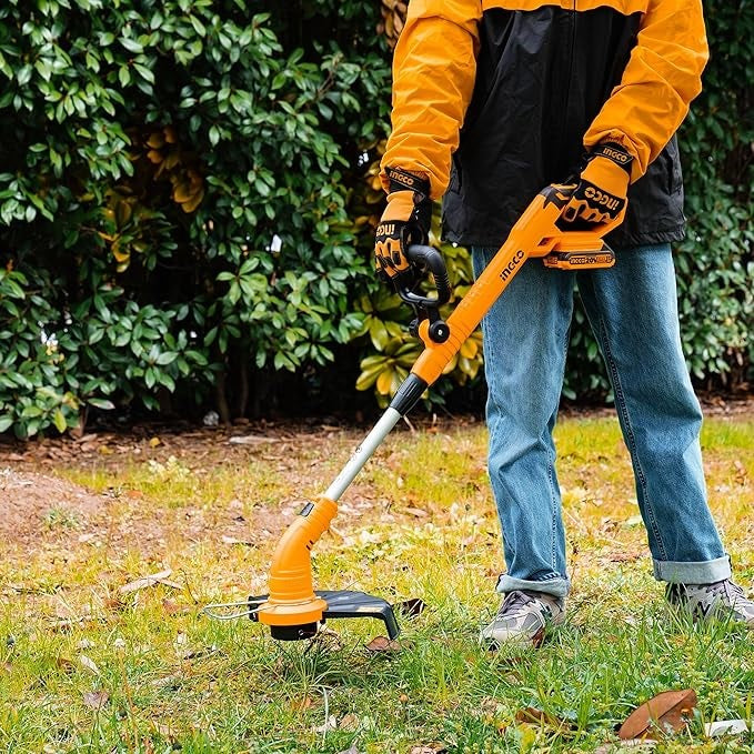 INGCO 20V GRASS TRIMMER W/ROTATABLE CUTTING HEAD CGTLI20018 (BARE UNIT)