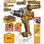 INGCO 20V BL HEAVY DUTY IMPACT DRILL 166NM 2X5 AH + BITS & CASE CIDLI201668