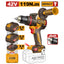 INGCO 42V BL 119NM HIGH TORQUE IMPACT DRILL 2X2.0AH & CASE CIDLI4211982