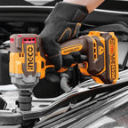INGCO 20V IMPACT DRILL+ IMPACT DRIVER 285NM 2X2.0, CHARGER+CASE CKLI20277