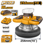 INGCO 20V 1X2.0AH LI-ION 10" BRUSHLESS POLISHING MACHINE COPLI2025481