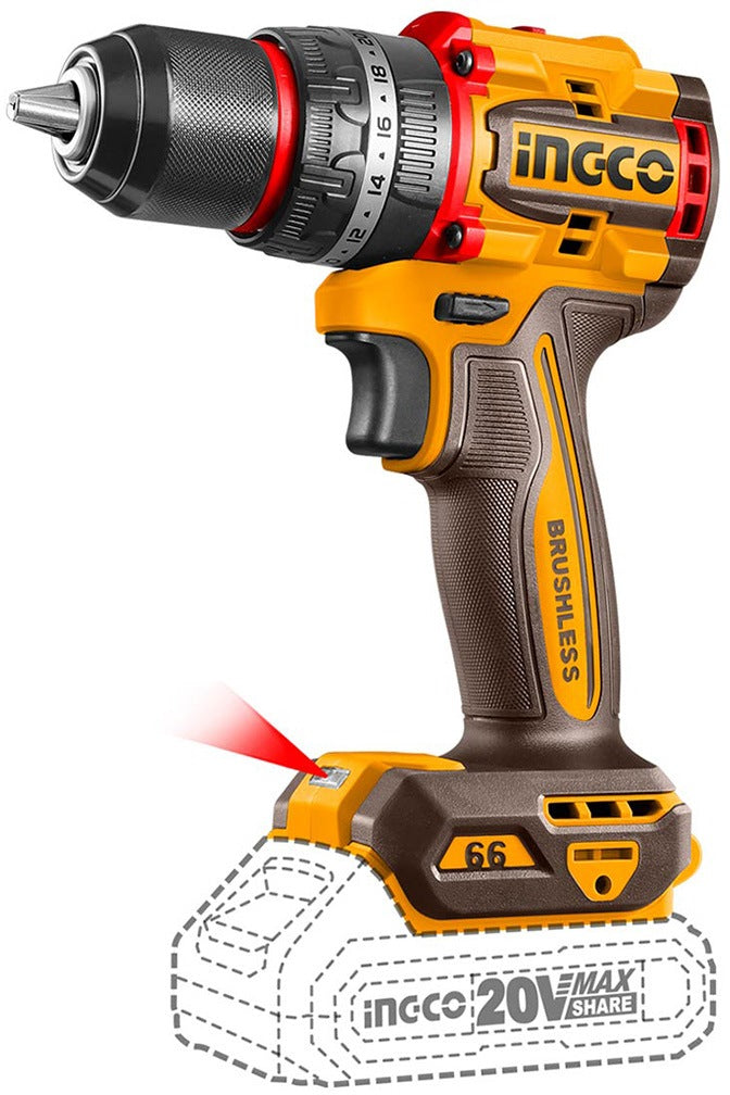 INGCO 4PC 66NM IMPACT DRILL+CIRCULAR SAW+ROTARY HAMMER+BLOWER COSLI250695 Secondary image