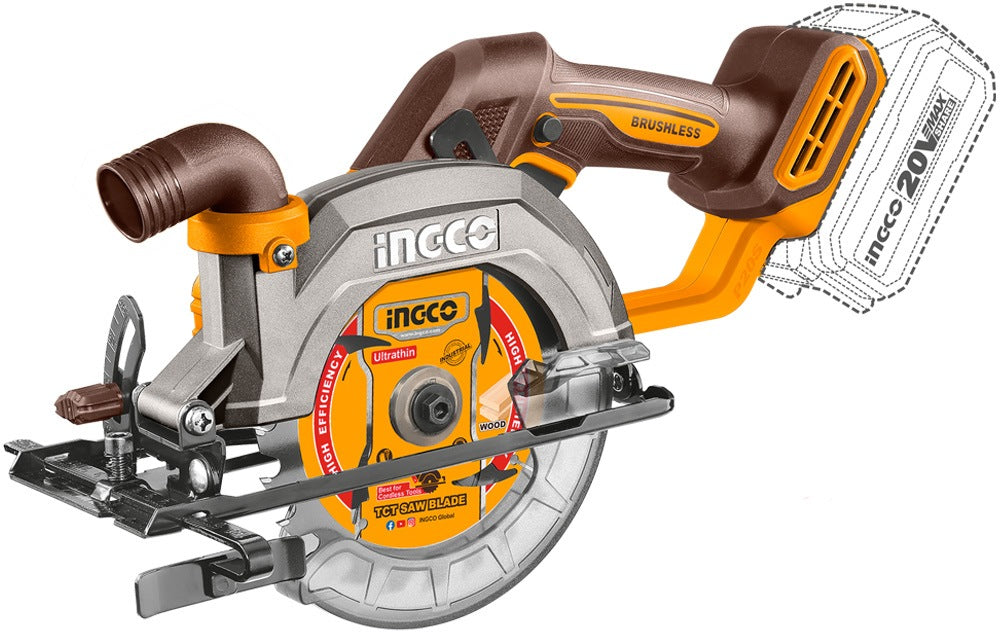 INGCO 4PC 66NM IMPACT DRILL+CIRCULAR SAW+ROTARY HAMMER+BLOWER COSLI250695