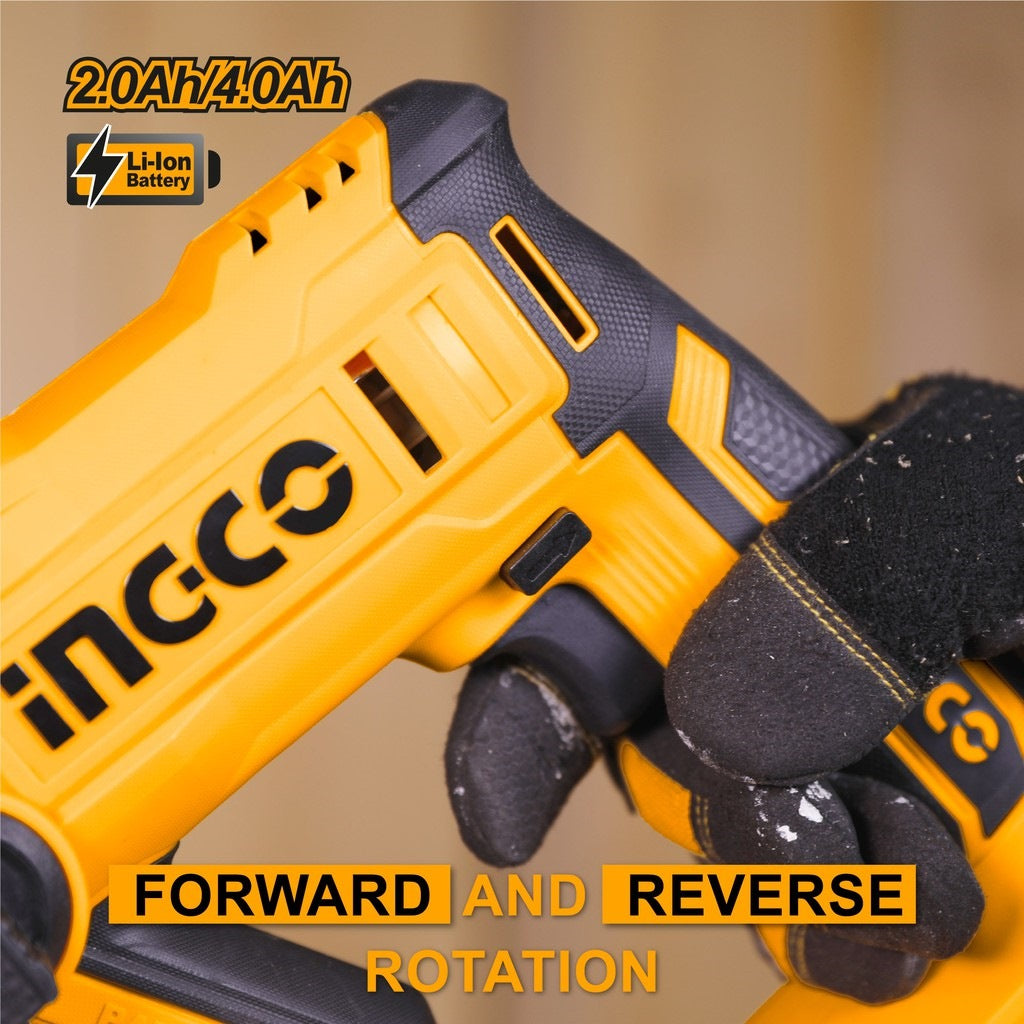 INGCO 20V LI-ION ROTARY HAMMER CRHLI1601 (BARE UNIT)