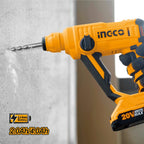 INGCO 20V LI-ION ROTARY HAMMER CRHLI1601 (BARE UNIT)