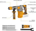 INGCO 20V LI-ION BL ROTARY HAMMER 28MMØ CRHLI20288 (BARE UNIT)