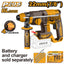 INGCO 20V LI-ION BL 4-MODE ROTARY HAMMER 22MMØ CRHLI21228 (BARE UNIT)
