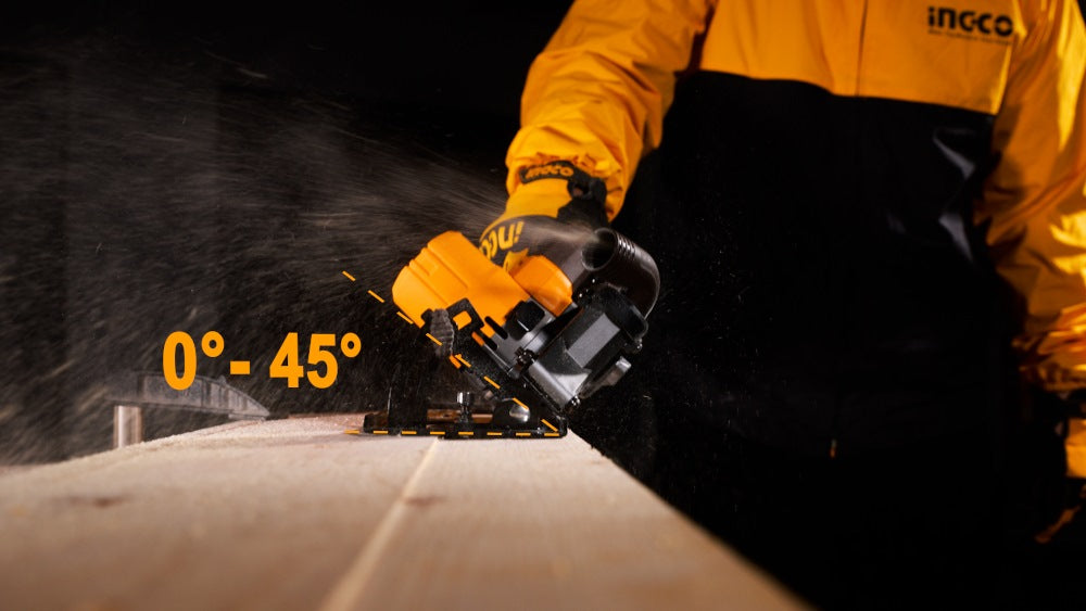 INGCO 20V LI-ION CIRCULAR SAW 140MM BLADE 1X4.0 + CHRG CSLI14021