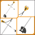 INGCO 40V(2X20V) STRING TRIMMER & BUSH CUTTER 2X4.0AH & CHARGER CSTLI202522