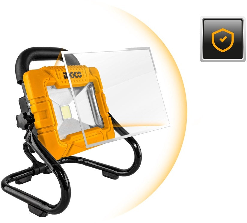 INGCO 20V LI-ION WORK LAMP 20W 1800 LUMENS CWLI2025 (BARE UNIT)