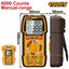 INGCO DIGITAL MULTIMETER 1000V 6000 COUNT MANUAL RANGED DM310002