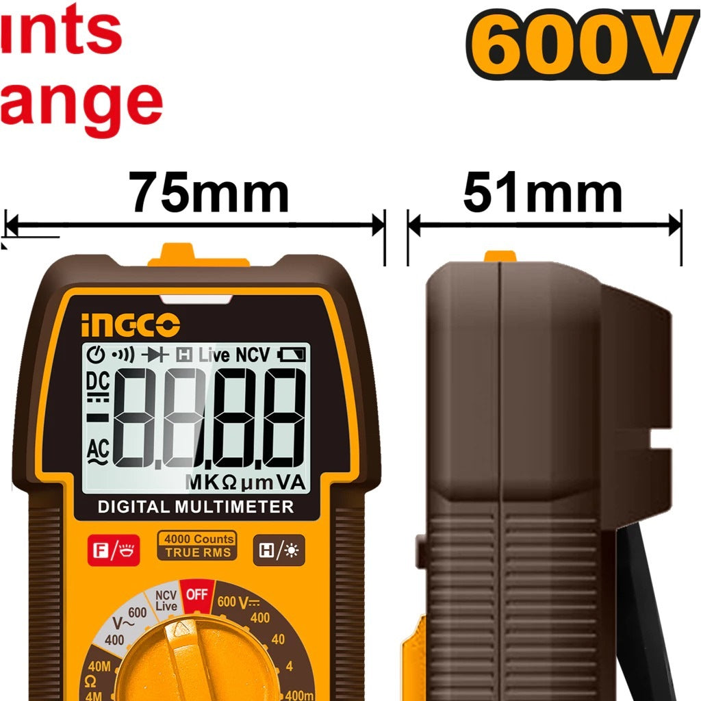 INGCO DIGITAL MULTIMETER DM36002 Secondary image