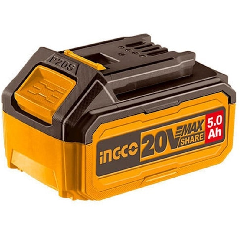 INGCO 20V POWER SOURCE KIT 4X 5.0AH+8A DUAL PORT CHARGER & CASE FBCLI20285