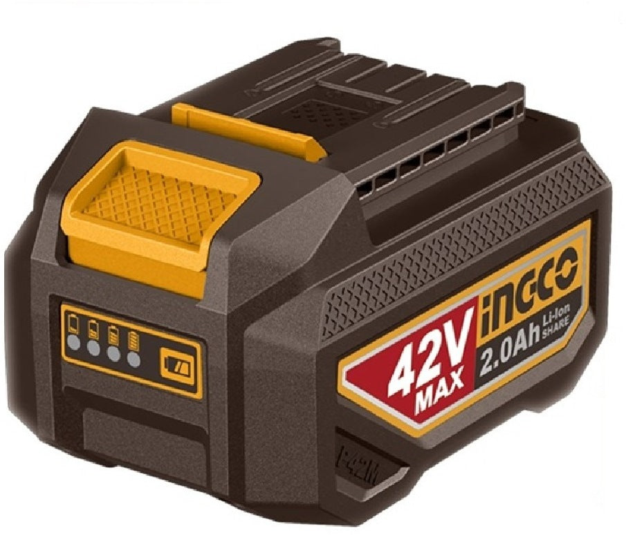 INGCO 42V 2X2.0AH + CHARGER BATTERY KIT FBCPM20221 Secondary image