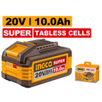 INGCO 20V 10.0AH SUPER TABLESS CELLS LI-ION BATTERY FBLI2129