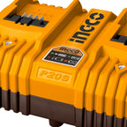 INGCO 20V LI-ION FAST INTELLIGENT DUAL PORT 4A CHARGER FCLI2034