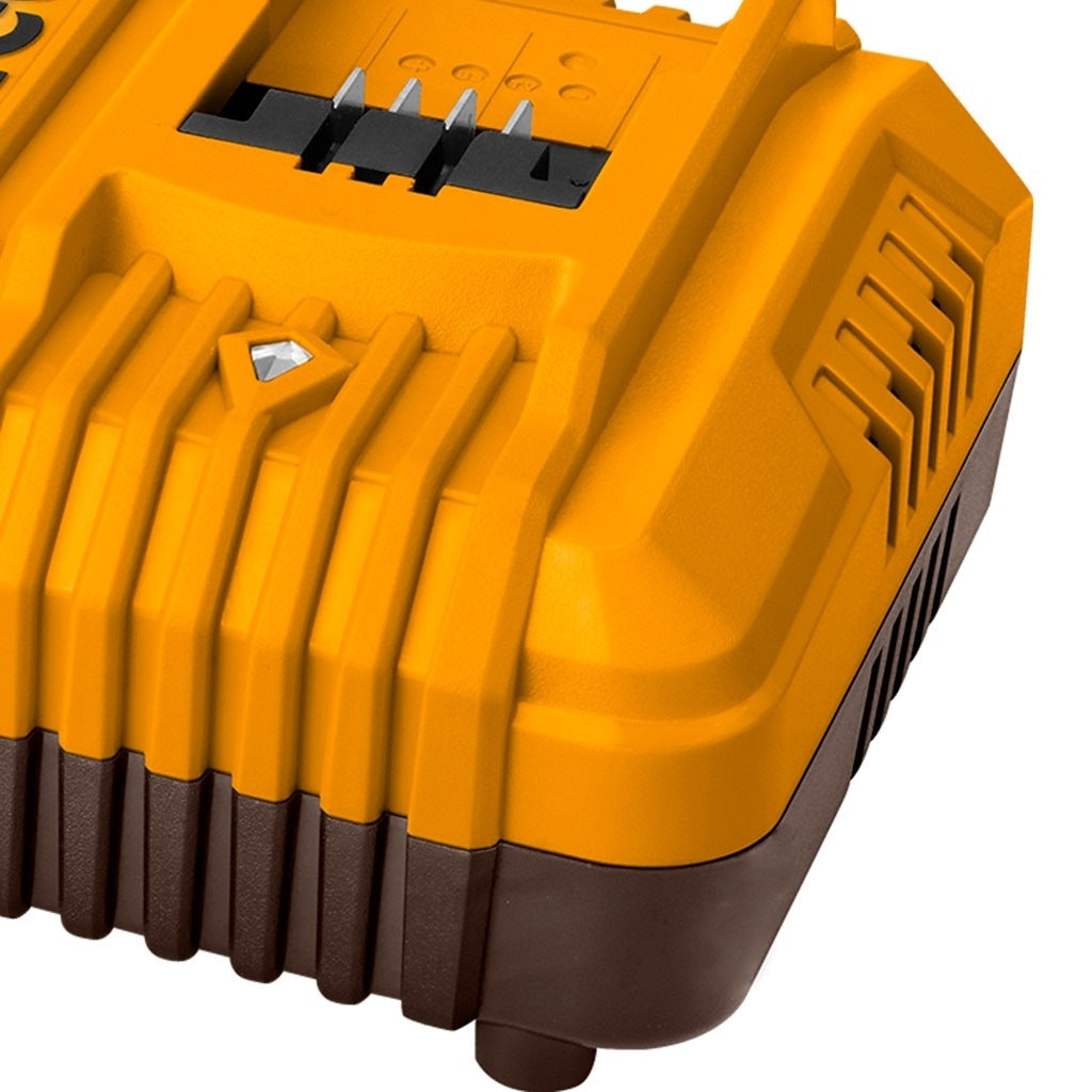 INGCO 20V LI-ION FAST INTELLIGENT DUAL PORT 4A CHARGER FCLI2034