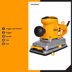 INGCO HEAVY DUTY FINISHING SANDER 350W FS35028