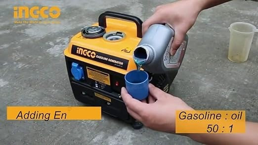 INGCO PORTABLE GASOLINE GENERATOR 800W RATED 650W GE8002