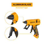 INGCO ELECTRIC GLUE GUN 30W WITH 8PCS 150MM GLUE STICK GG308