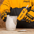 INGCO ELECTRIC GLUE GUN 30W WITH 8PCS 150MM GLUE STICK GG308