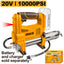 INGCO 20V LI-ION CORDLESS GREASE GUN 10,000 PSI, GGLI2010 (BARE UNIT)