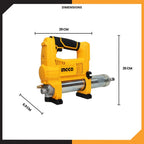 INGCO 20V LI-ION CORDLESS GREASE GUN 10,000 PSI, GGLI2010 (BARE UNIT)