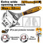 INGCO 2 IN 1 ADJUSTABLE WRENCH 10" HADWG0810
