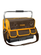 INGCO 16 INCH INDUSTRIAL GRADE 14 POCKETS TOOL BAG 420X240X330MM HTBGL05