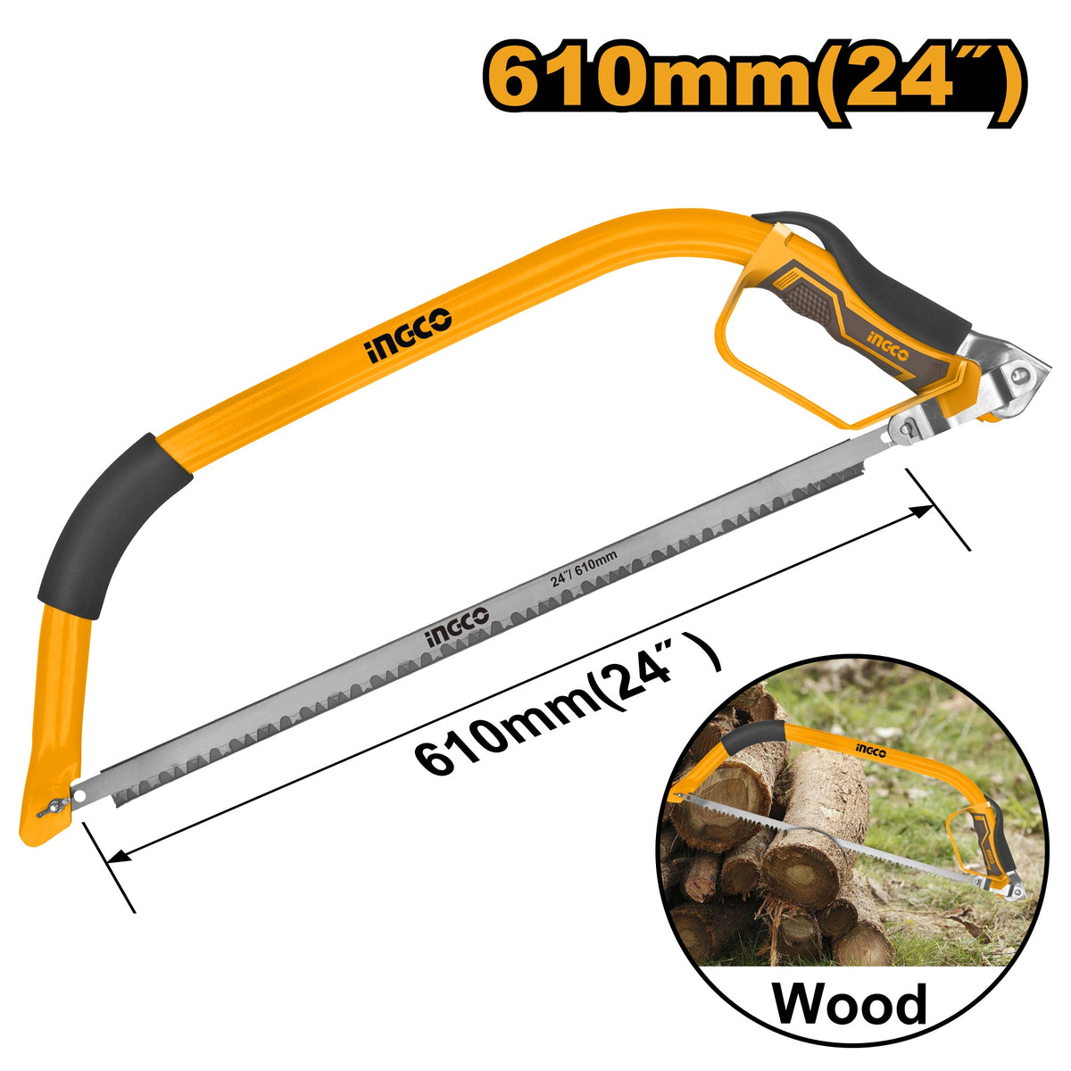 INGCO BOW SAW 24" 610MM HBS6101 Main image