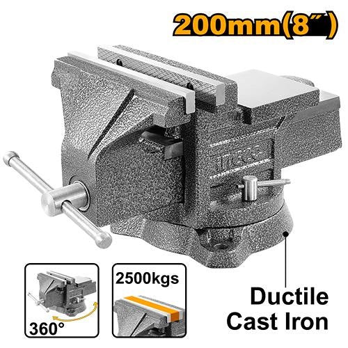 INGCO HD BENCH VISE WITH SWIVEL BASE