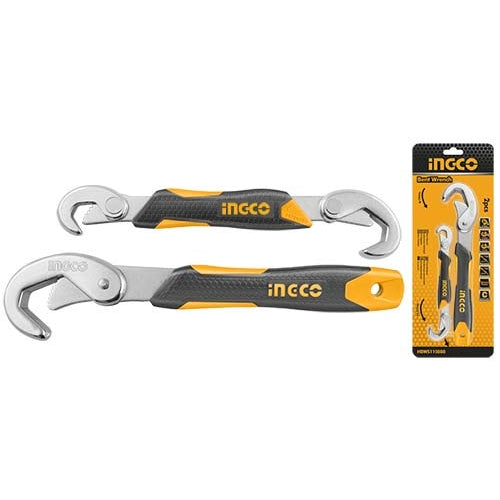 INGCO 2PCS BENT WRENCH SET HBWS110808
