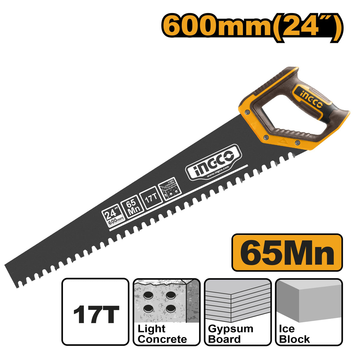 INGCO LIGHT CONCRETE SAW 24" HCBS016001