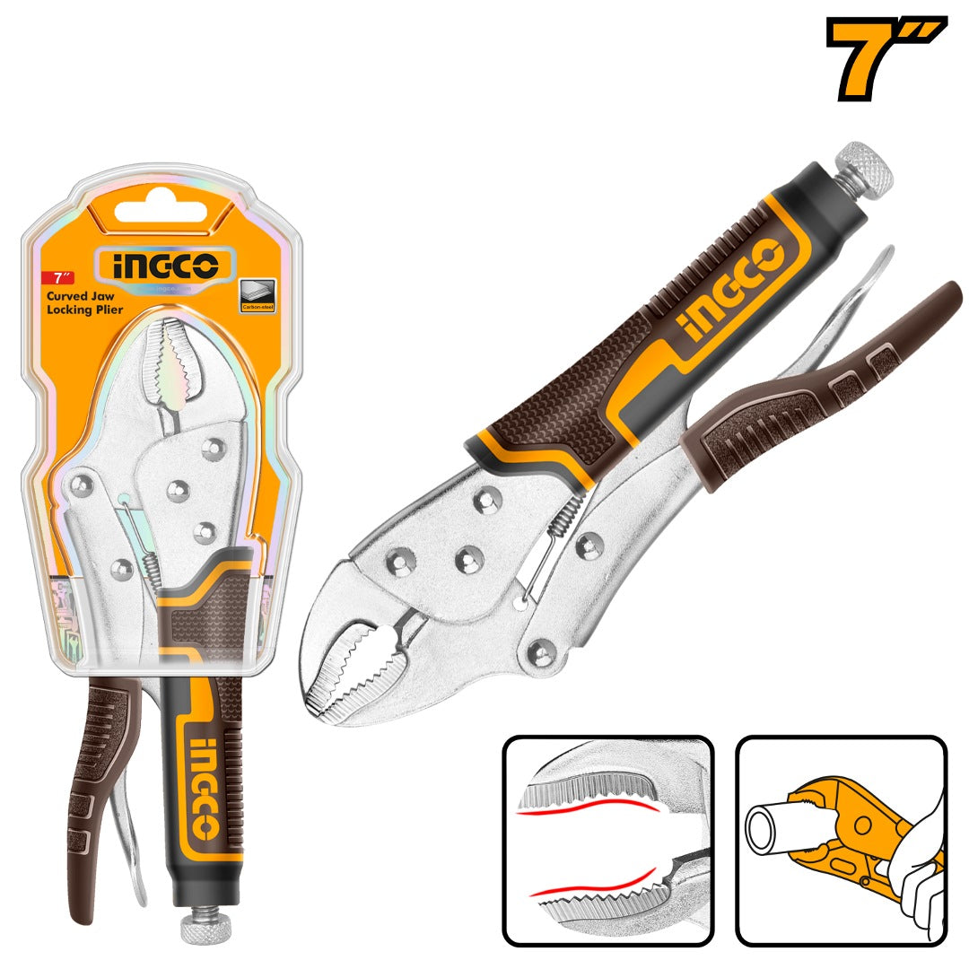 INGCO CURVED JAW LOCKING PLIER