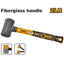 INGCO 2LB DEAD BLOW MALLET FIBREGLASS HANDLE HDBM08028