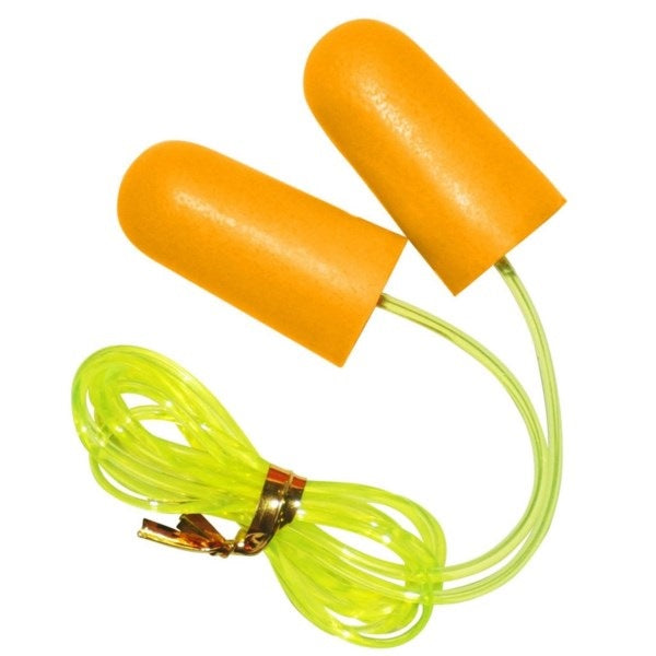 INGCO SAFETY POLYURETHANE FOAM EAR PLUG WITH CORD HEP02 Main image