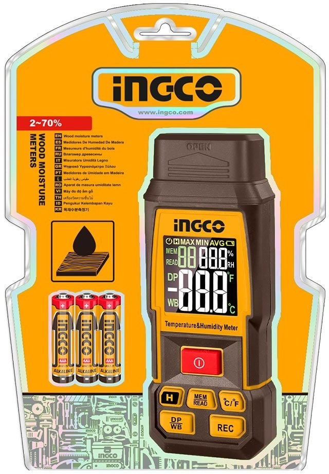 INGCO DIGITAL WOOD MOISTURE METER HETWM031 Secondary image