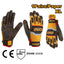 INGCO ABRASION RESISTANT MECHANIC GLOVE HGMG02 [EN388]